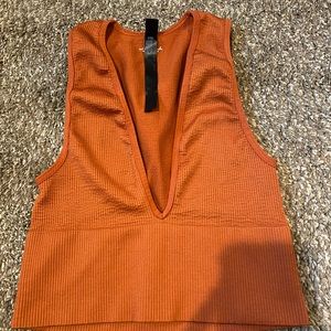 Seamless Plunging Bra/Top